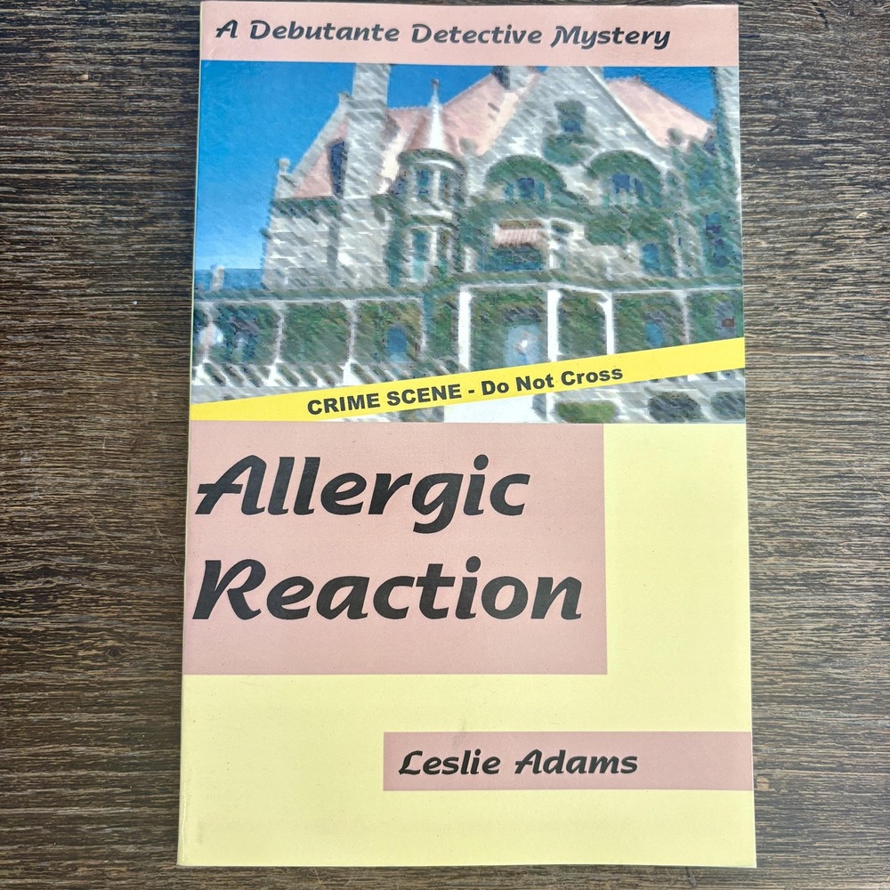 Allergic Reaction Lesbian Mystery Debutante Detective Leslie Adams Cape Winds PB